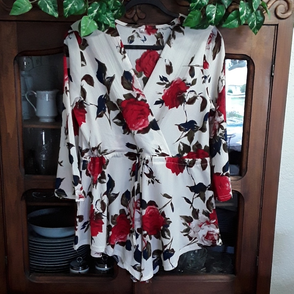 Floral Romper